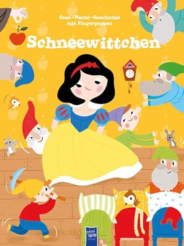 Schneewittchen: Gute-Nacht-Geschichte mit Fingerpuppen