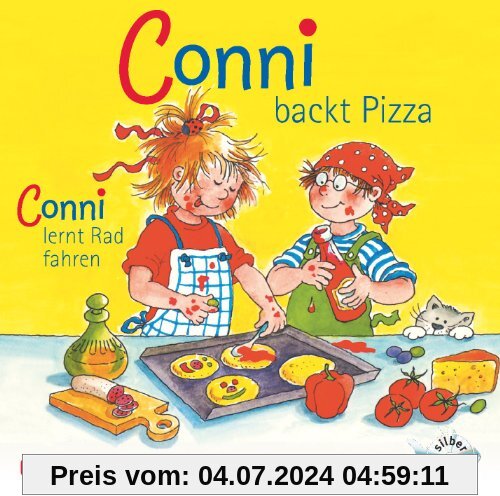 Schneider, Liane : Conni backt Pizza / Conni lernt Rad Fahren, 1 Audio-CD