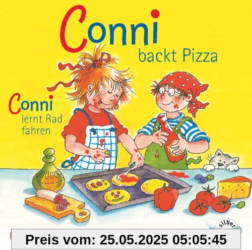 Schneider, Liane : Conni backt Pizza / Conni lernt Rad Fahren, 1 Audio-CD