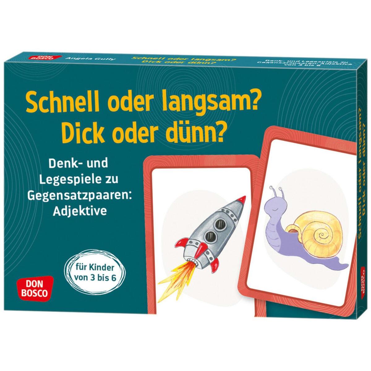 Schnell oder langsam? Dick oder dünn? Schnell oder langsam? Dick oder dünn? von Don Bosco Medien GmbH