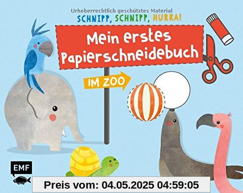 Schnipp, schnipp, hurra! Mein erstes Papierschneidebuch – Im Zoo: Formen ausschneiden und aufkleben – für Kinder ab 3 Jahren Schnipp, schnipp, hurra! Mein erstes Papierschneidebuch – Im Zoo: Formen ausschneiden und aufkleben – für Kinder ab 3 Jahren