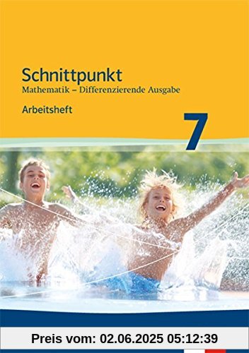 Schnittpunkt Mathematik - Differenzierende Ausgabe für Nordrhein-Westfalen / Arbeitsheft mit Lösungsheft Mittleres Niveau 7. Schuljahr