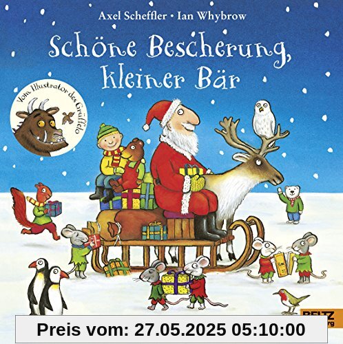 Schöne Bescherung, kleiner Bär: Pappbilderbuch mit Klappen Schöne Bescherung, kleiner Bär: Pappbilderbuch mit Klappen