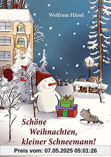 Schöne Weihnachten, kleiner Schneemann!