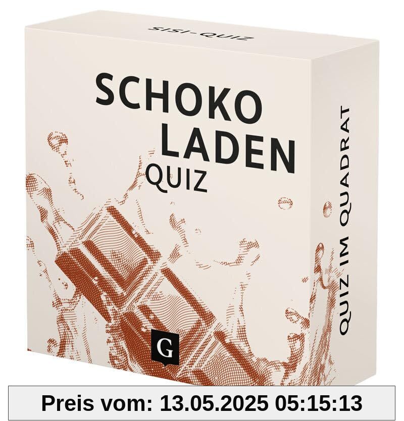 Schokoladen-Quiz: 100 Fragen und Antworten (Quiz im Quadrat)