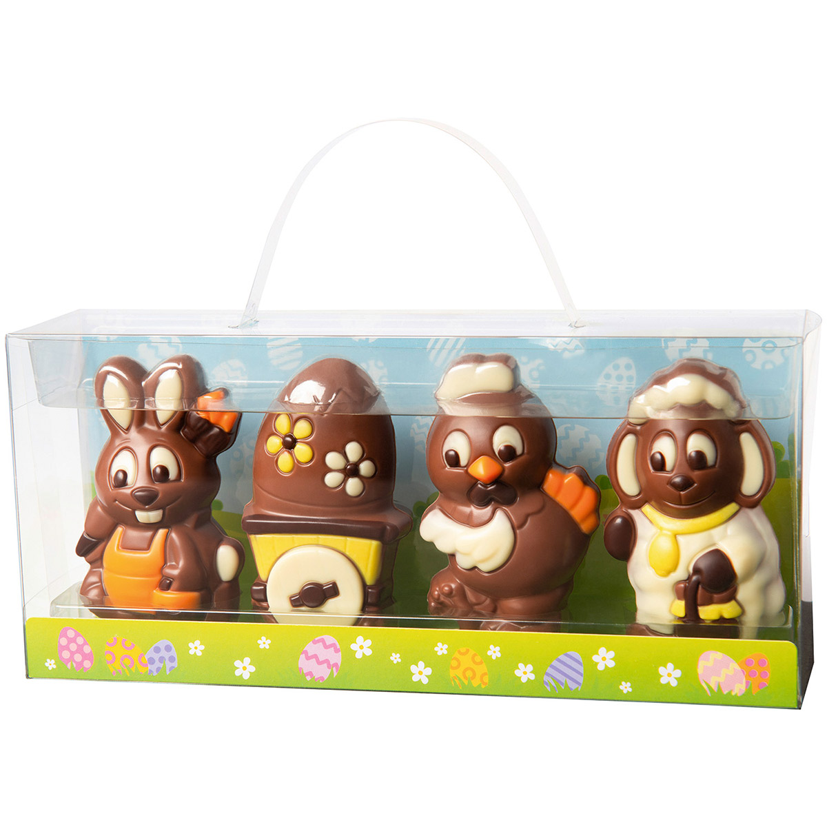 Schokoladenfiguren »Fröhliche Osterzeit« Schokoladenfiguren »Fröhliche Osterzeit« von St. Benno Verlag
