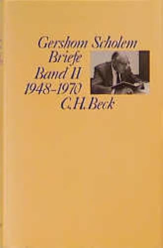 Briefe, 3 Bde., Bd.2, 1948-1970: Mit Briefen in engl. Sprache. Hrsg. v. Thomas Sparr