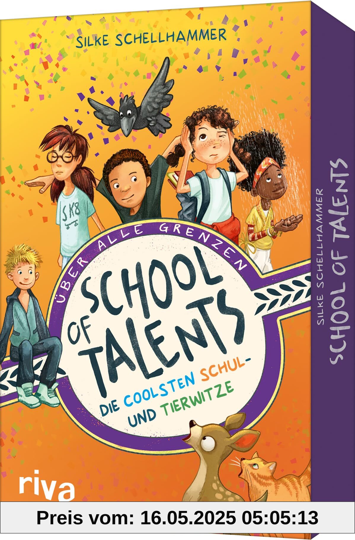 School of Talents – Die coolsten Schul- und Tierwitze: Für Kinder ab 8 Jahren. Scherzfragen, Flachwitze, Kinderwitze, LOL. Geschenk zu Geburtstag, Weihnachten, Ostern, Schulanfang