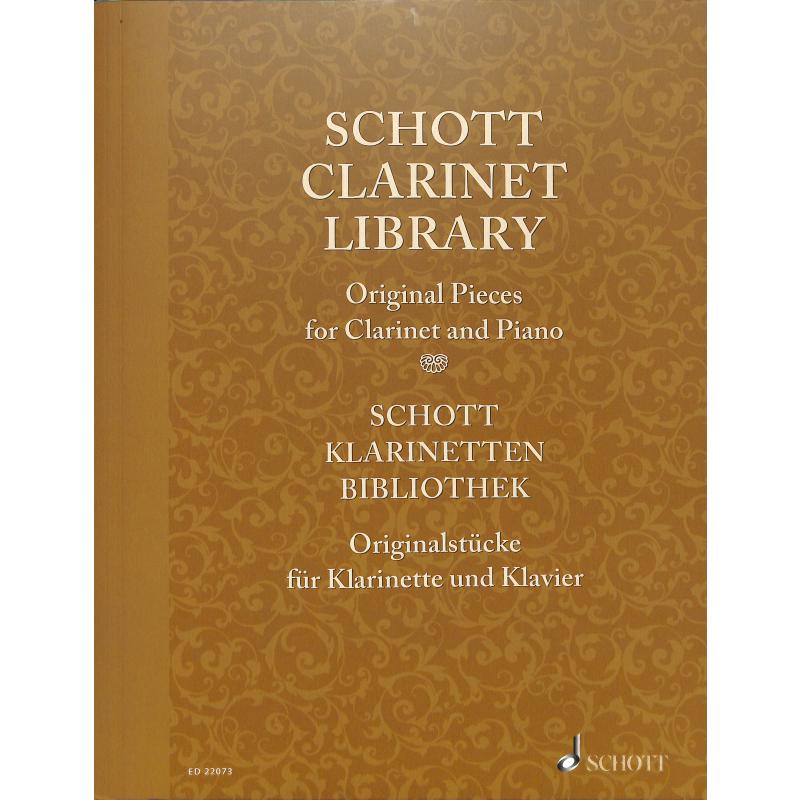 Schott clarinet library Schott clarinet library