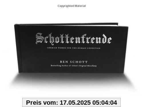 Schottenfreude: German Words for the Human Condition