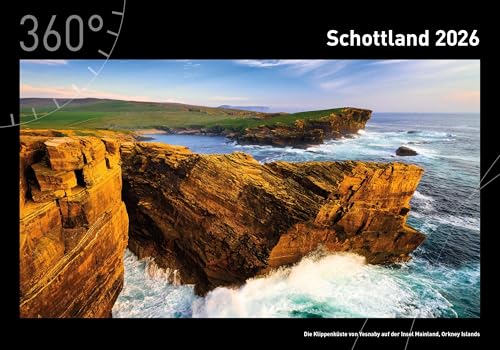 Schottland Premiumkalender 2026 (360° Premiumkalender 2026: Format 50 x 35 cm) von 360° medien