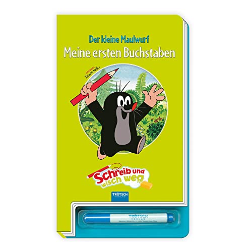 Schreib und wisch weg "Der kleine Maulwurf": Buchstaben (Schreib und wisch weg: Pappenbuch)