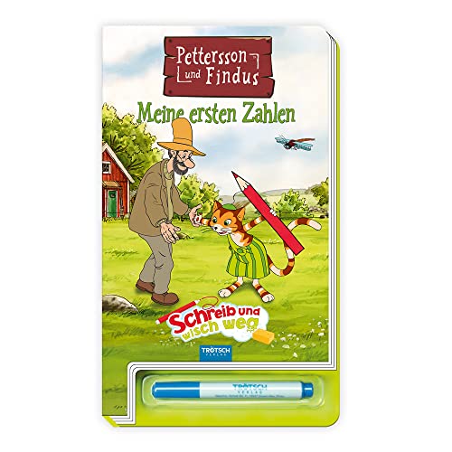 Schreib und wisch weg "Pettersson & Findus": Zahlen (Pettersson und Findus): Übungsbuch Vorschulbuch Beschäftigungsbuch Schreib und wisch weg "Pettersson & Findus": Zahlen (Pettersson und Findus): Übungsbuch Vorschulbuch Beschäftigungsbuch
