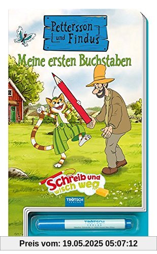 Schreib und wisch weg Pettersson & Findus: Buchstaben Schreib und wisch weg Pettersson & Findus: Buchstaben