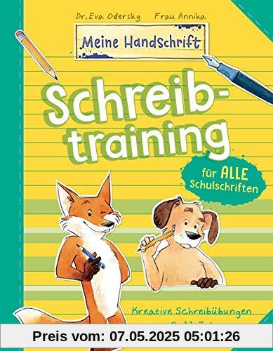 Schreibtraining für alle Schulschriften: Kreative Schreibübungen für Kinder von 8-11 Jahren (Meine Handschrift)