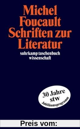 Schriften zur Literatur (suhrkamp taschenbuch wissenschaft)