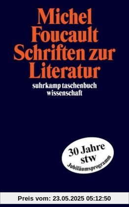Schriften zur Literatur (suhrkamp taschenbuch wissenschaft)