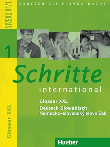 Schritte international 1: Deutsch als Fremdsprache / Glossar XXL Deutsch-Slowakisch – Nemecko-slovenský slovníček: Niveau A1/1 Schritte international 1: Deutsch als Fremdsprache / Glossar XXL Deutsch-Slowakisch – Nemecko-slovenský slovníček: Niveau A1/1 von Hueber Verlag