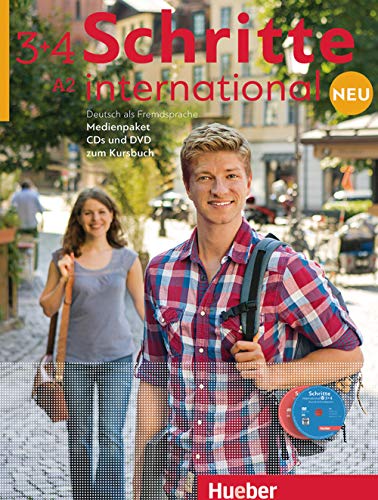 Schritte international Neu 3+4: 6 Audio-CDs und 1 DVD zum Kursbuch.Deutsch als Fremdsprache / Medienpaket