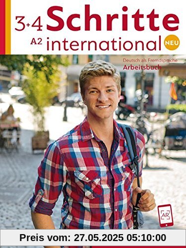 Schritte international Neu 3+4: Deutsch als Fremdsprache / Arbeitsbuch + 2 CDs zum Arbeitsbuch (SCHRITTE INT.NEU)