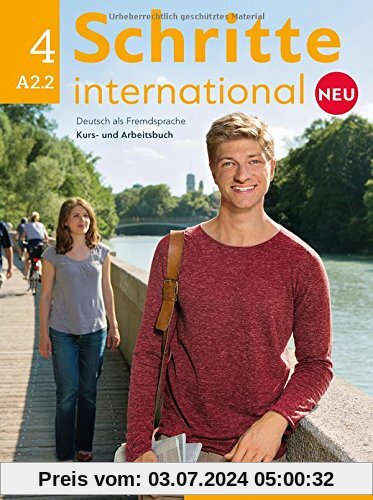 Schritte international Neu 4: Deutsch als Fremdsprache / Kursbuch+Arbeitsbuch+CD zum Arbeitsbuch (SCHRINTNEU)