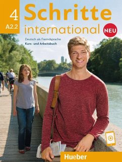Schritte international Neu 4. Kursbuch+Arbeitsbuch+CD zum Arbeitsbuch von Hueber