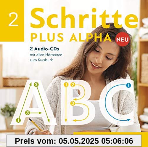 Schritte plus Alpha Neu 2: Deutsch im Alpha-Kurs.Deutsch als Zweitsprache / 2 Audio-CDs zum Kursbuch
