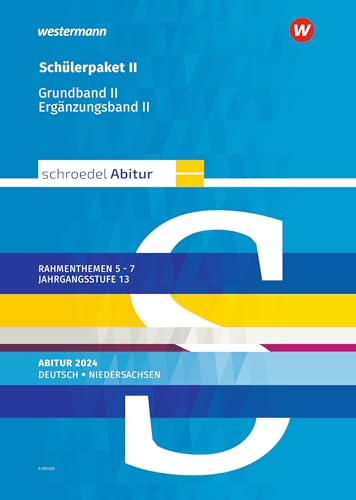 Schroedel Abitur - Ausgabe für Niedersachsen 2024: Schülerpaket II zum Abitur 2024 Jahrgangsstufe 13 von Westermann Schulbuchverlag