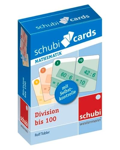 Schubicards: Division bis 100 (Schubicards Mathematik) von SCHUBI Lernmedien