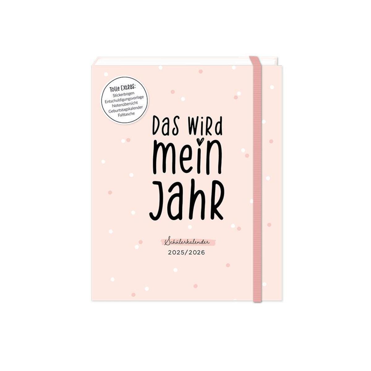 Schülerkalender 2025 / 2026 Das wird mein Jahr von Grafik Werkstatt