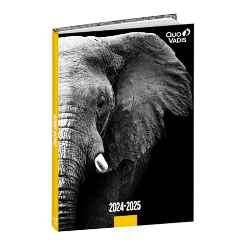 Schülerkalender FORUM DE Tiere Elefant 2024/2025: Schülerkalender von Quo Vadis