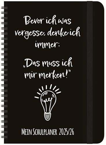 Schülerkalender Merk ich mir 2025/2026 von Korsch Verlag