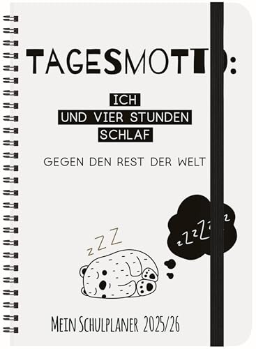 Schülerkalender Schlaf 2025/2026 von Korsch Verlag