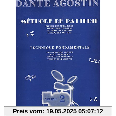 Schule 2 - Technique Fondamentale. Schlagzeug