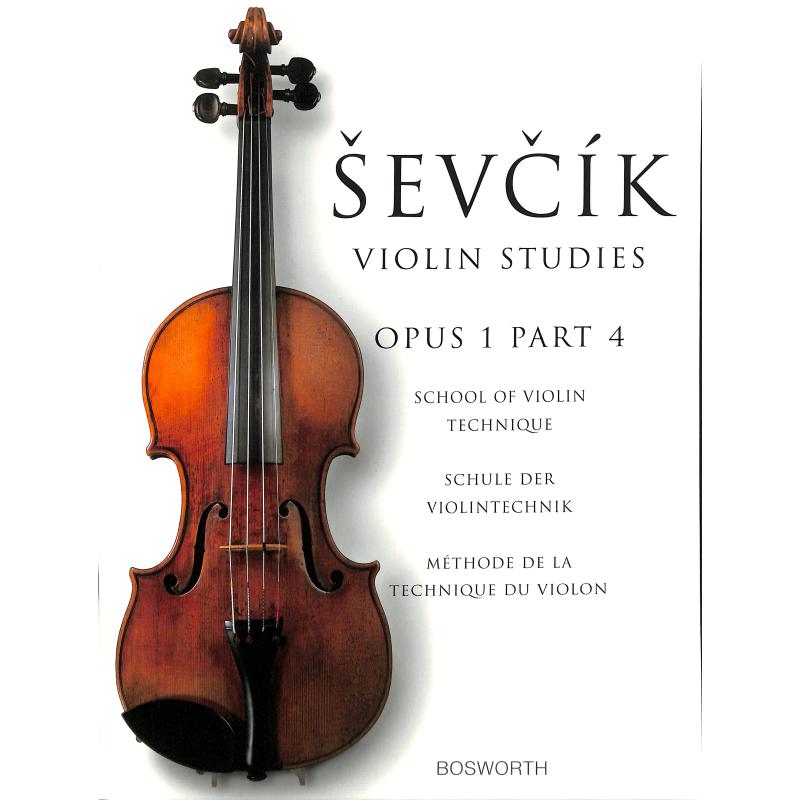 Schule der Violintechnik op 1/4
