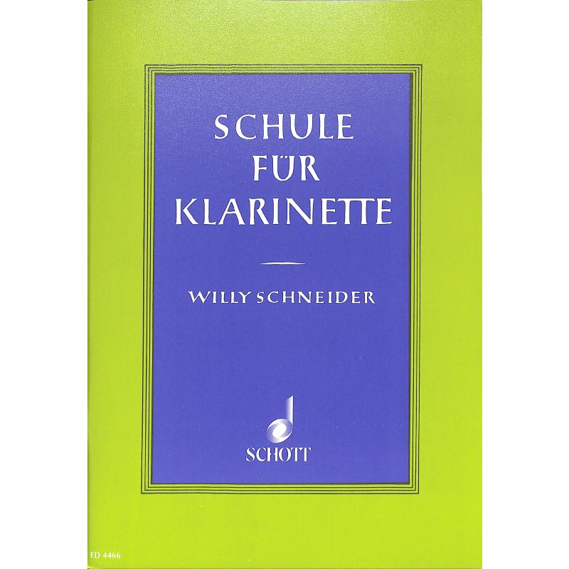 Schule für Klarinette