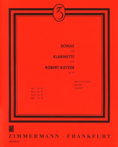 Schule für Klarinette: Teil 3. Klarinette. Schule für Klarinette: Teil 3. Klarinette.