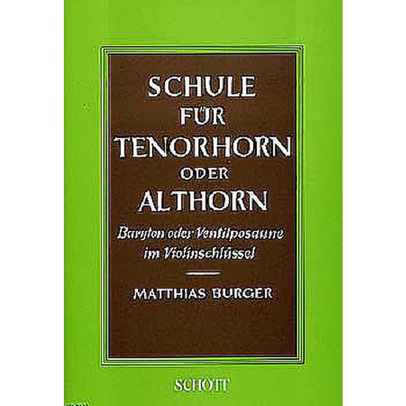 Schule für Tenor oder Althorn