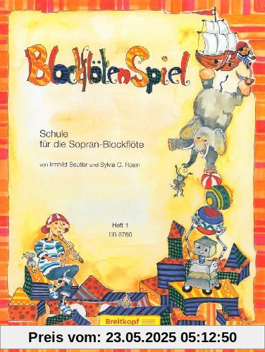 Schule für die Sopran-Blockflöte Heft 1 (EB 8760)
