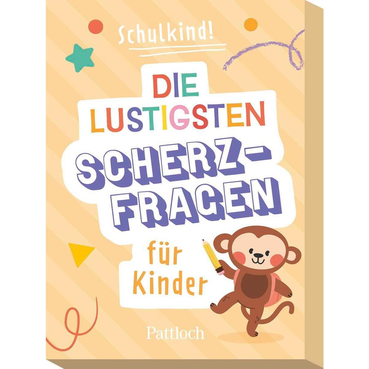 Kartenset: Schulkind! Die lustigsten Scherzfragen für Kinder von Pattloch Geschenkbuch
