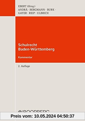 Schulrecht Baden-Württemberg: Kommentar
