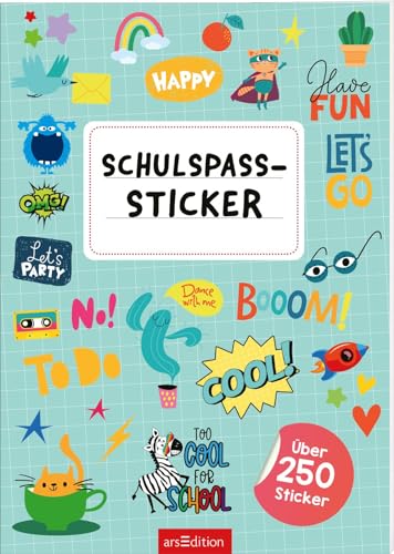 Schulspaßsticker: Über 250 Sticker | Dekosticker für Schule und Freizeit von arsEdition