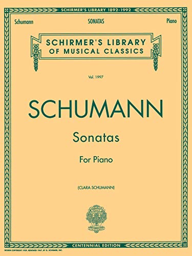 Schumann Sonatas: For Piano (Schirmer's Library of Musical Classics)