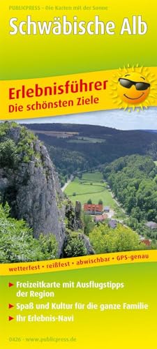 Schwäbische Alb: Erlebnisführer mit Informationen zu Freizeiteinrichtungen auf der Kartenrückseite, wetterfest, reißfest, GPS-genau. 1:170000 (Erlebnisführer: EF) von FREYTAG-BERNDT UND ARTARIA