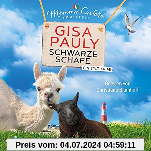 Schwarze Schafe (Mamma Carlotta 16): Ein Sylt-Krimi: 2 CDs