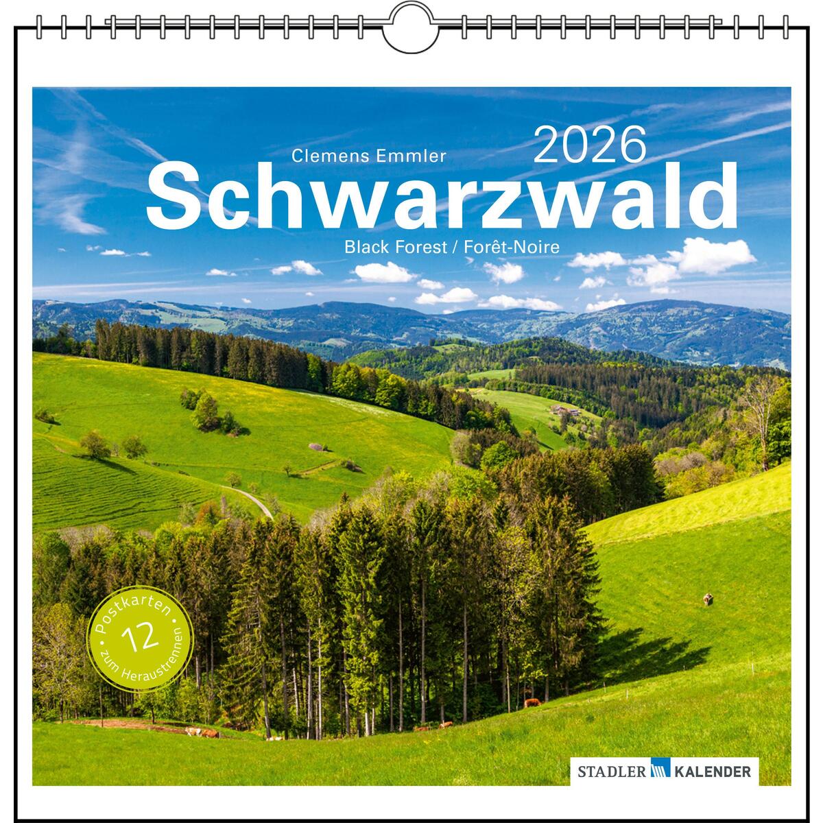Schwarzwald 2026 von Stadler Kalender