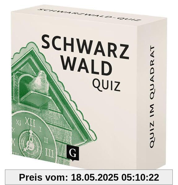 Schwarzwald-Quiz: 100 Fragen und Antworten (Quiz im Quadrat)