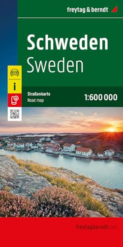 Schweden, Straßenkarte 1:600.000, freytag & berndt (freytag & berndt Auto + Freizeitkarten) von FREYTAG-BERNDT UND ARTARIA