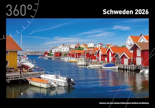Schweden Premiumkalender 2026 (360° Premiumkalender 2026: Format 50 x 35 cm) von 360° medien