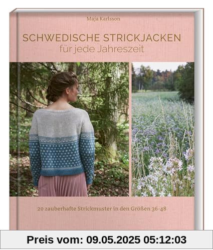 Schwedische Strickjacken für jede Jahreszeit: 20 zauberhafte Strickmuster in den Größen 36 bis 48. Strickanleitungen für Strickjacke, Weste und Cardigan.